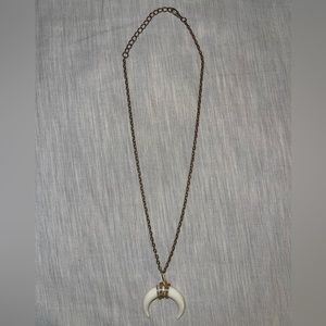 Crescent Horn Necklace